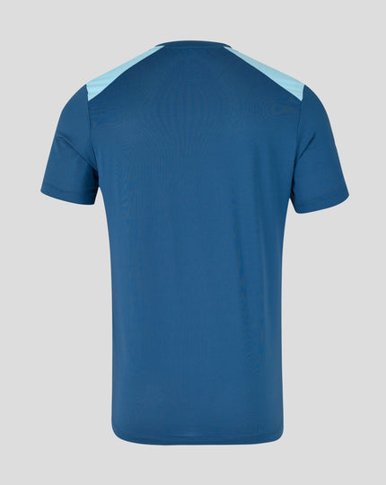 Mens 26/27 Training Short Sleeve T-Shirt - Blue