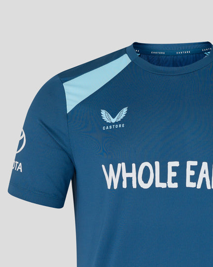 Mens 26/27 Training Short Sleeve T-Shirt - Blue