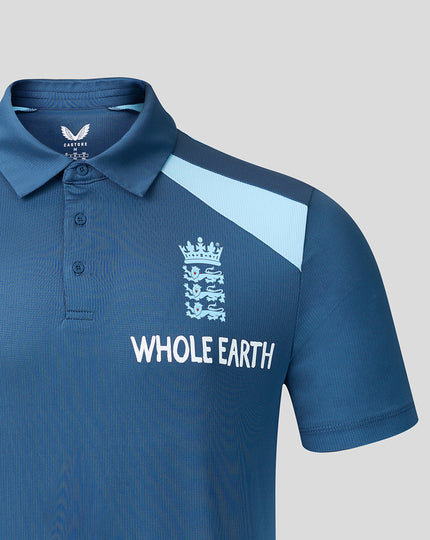 Mens 26/27 Training Poly Polo - Blue