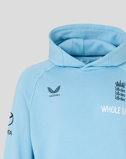 Mens 26/27 Travel Adapt Fleece Overhead Hoodie - Airy Blue