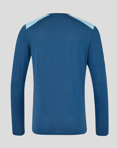 Mens 26/27 Training Long Sleeve T-Shirt - Blue