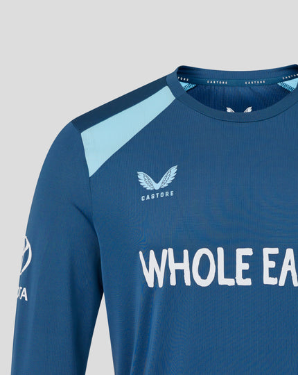 Mens 26/27 Training Long Sleeve T-Shirt - Blue