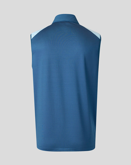 Mens 26/27 Training Lightweight Gilet - Blue