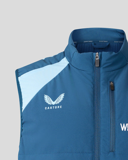 Mens 26/27 Training Lightweight Gilet - Blue