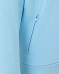 Womens 26/27 Travel Adapt Fleece Overhead Hoodie - Airy Blue