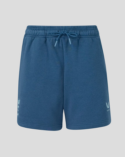 Womens 26/27 Travel Adapt Fleece Shorts - Ensign Blue