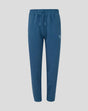 Ensign blue Travel Adapt fleece joggers with drawstring waist and Three Lions crest on the leg
