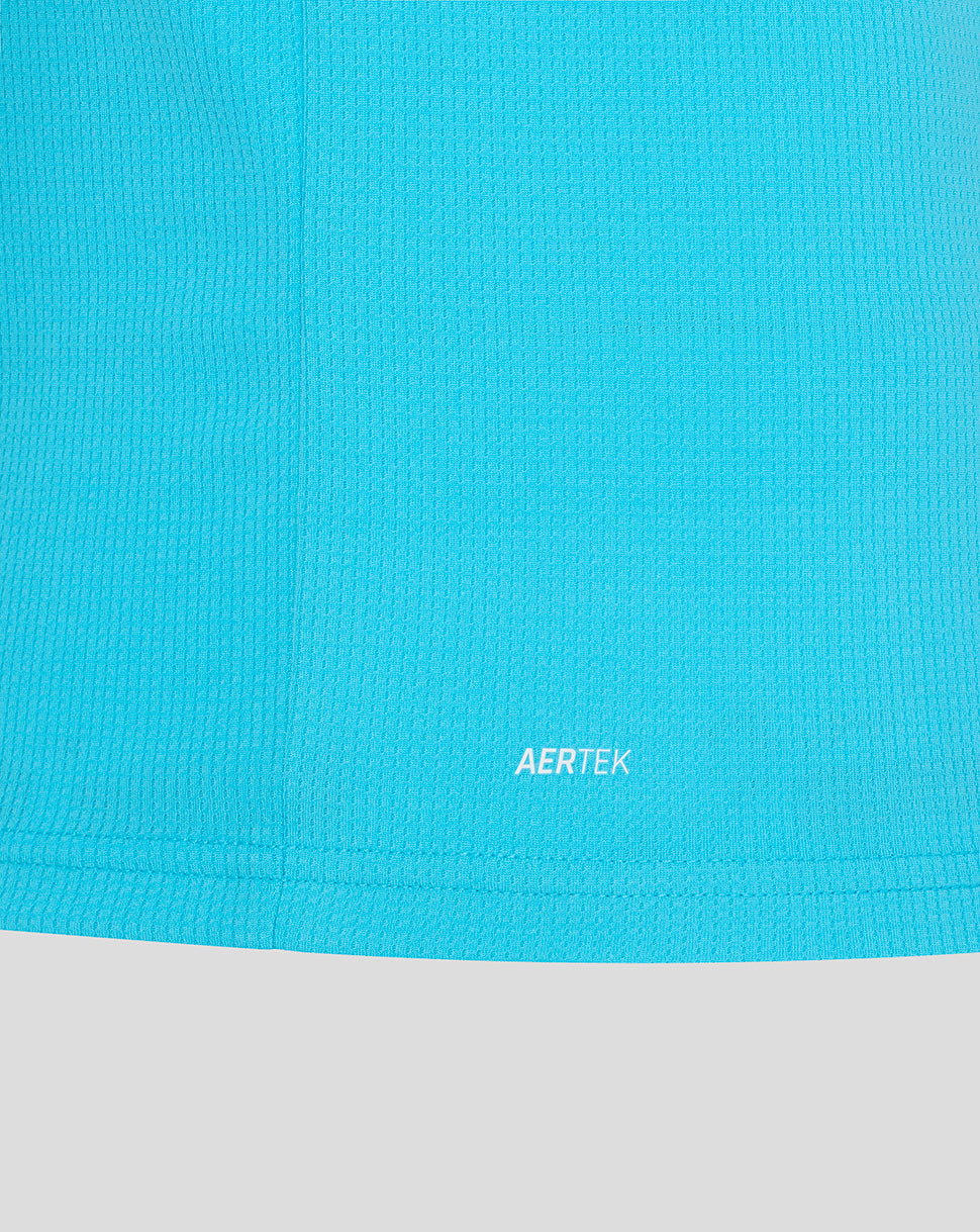 Womens 26/27 ODI Replica Short Sleeve Shirt - Blue