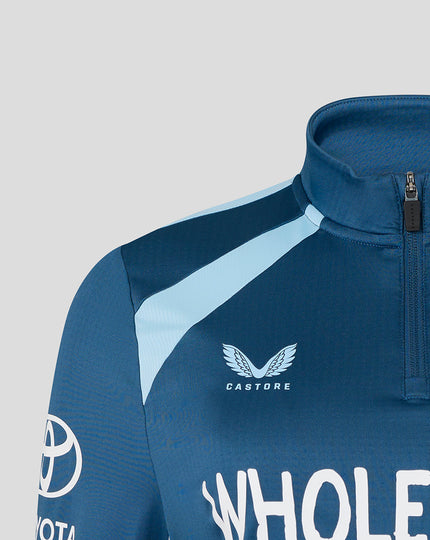 Womens 26/27 Training Midlayer Top - Blue