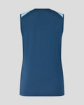 Womens 26/27 Training Sleeveless T-Shirt - Blue