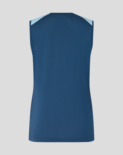 Womens 26/27 Training Sleeveless T-Shirt - Blue