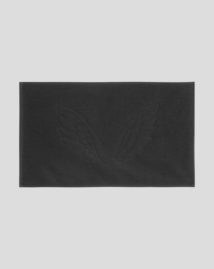 Black Gym Towel