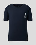 Junior 26/27 Essentials Crest Short Sleeve T-Shirt - Navy