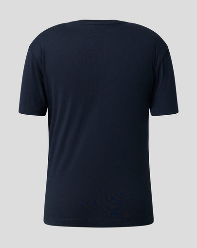 Junior 26/27 Essentials Crest Short Sleeve T-Shirt - Navy