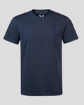 Unisex Embroidered T-Shirt - Navy