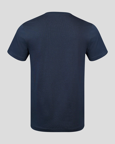 Unisex Embroidered T-Shirt - Navy