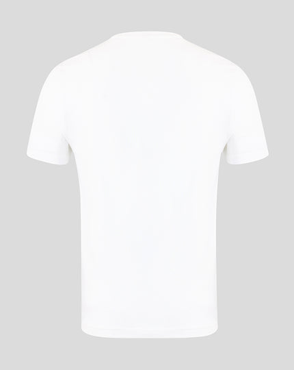 Adults 26/27 Essentials Crest Short Sleeve T-Shirt - White