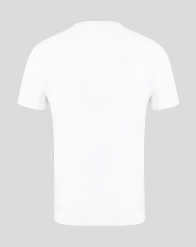 Adults 26/27 Essentials Crest Short Sleeve T-Shirt - White