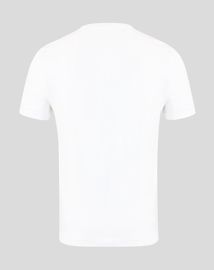Adults 26/27 Essentials Crest Short Sleeve T-Shirt - White