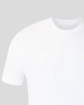 Adults 26/27 Essentials Crest Short Sleeve T-Shirt - White