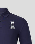 Adults 26/27 Essentials Crest Short Sleeve Polo - Navy
