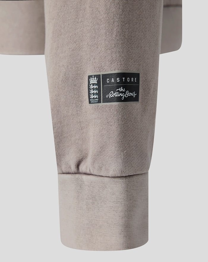 Rolling Stones x England Cricket x Castore Hoodie - Asphalt