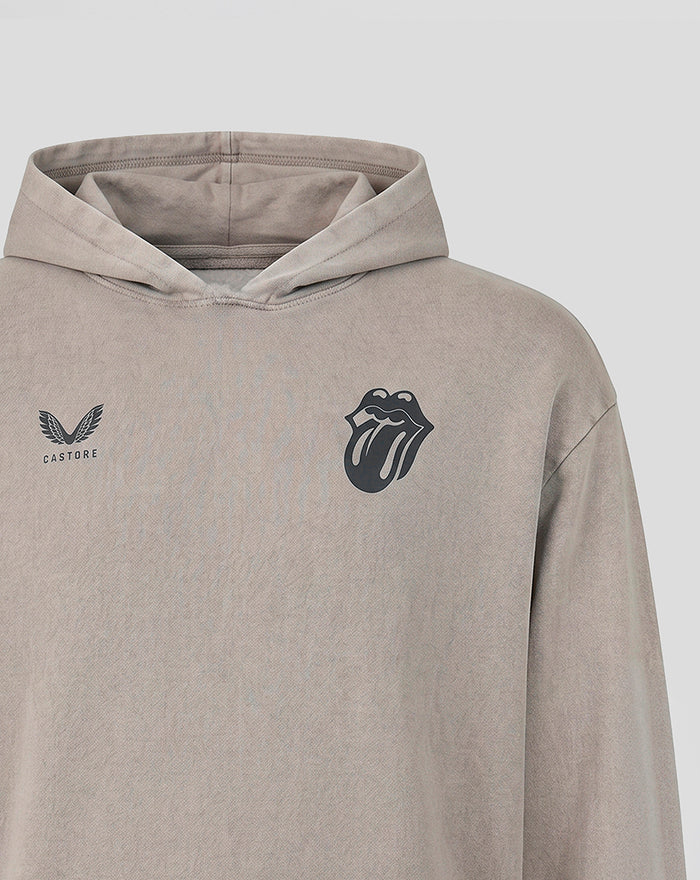Rolling Stones x England Cricket x Castore Hoodie - Asphalt