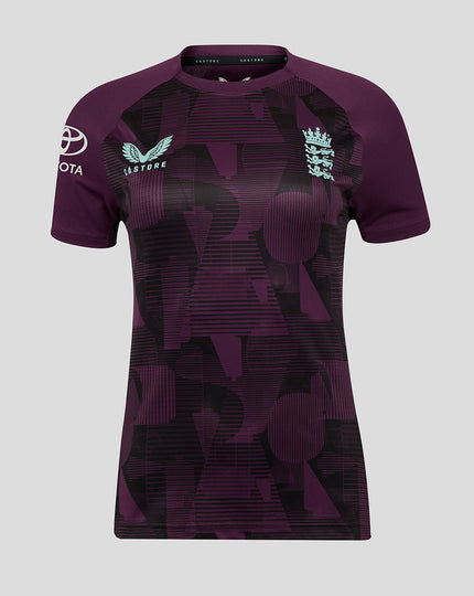 England Cricket Pro Training Short Sleeve T-Shirt