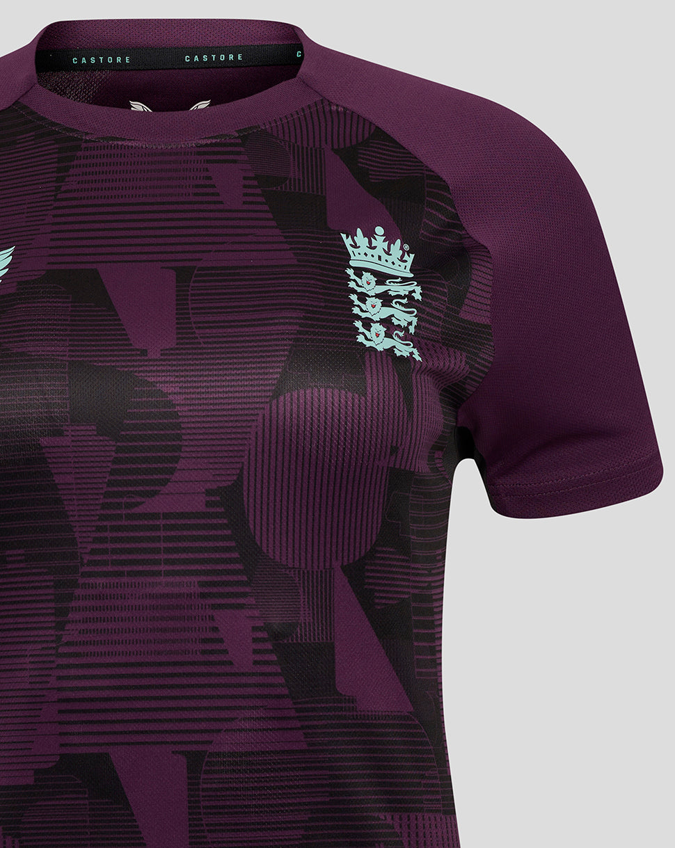 England Cricket Pro Training Short Sleeve T-Shirt