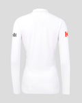 Womens 26/27 England Cricket Test Pro Long Sleeve Shirt - White