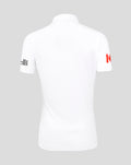 Womens 26/27 England Cricket Test Pro Short Sleeve Shirt - White