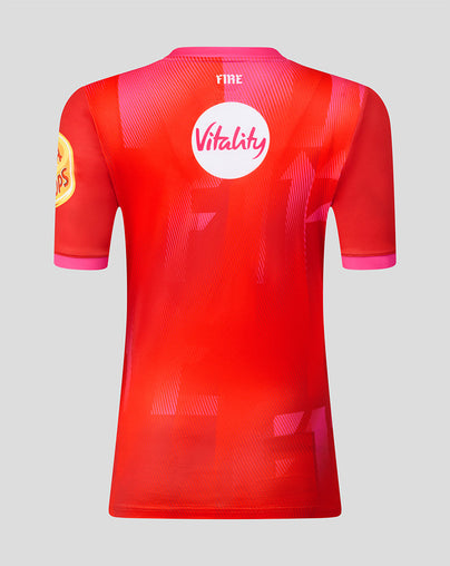 Welsh Fire The Hundred Womens 2026 Short Sleeve Stretch Jersey