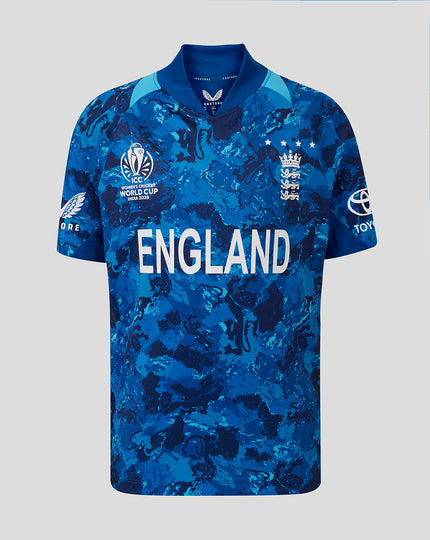 England Cricket Odi World Cup Junior 25/26 Replica Shirt