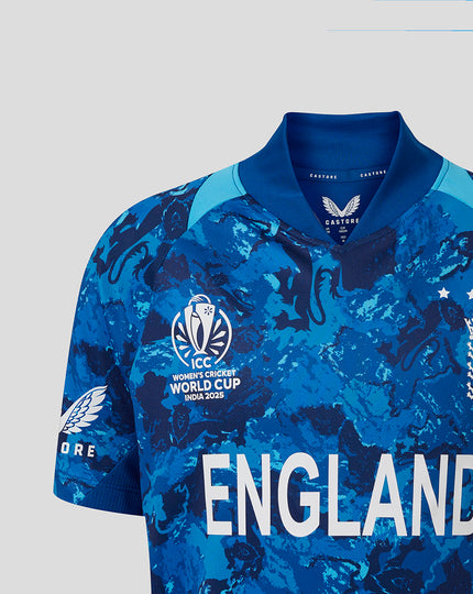 England Cricket Odi World Cup Junior 25/26 Replica Shirt