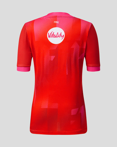 Welsh Fire The Hundred Junior 2026 Short Sleeve Stretch Jersey