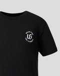 Juniors Welsh Fire Fuel The Fire T-Shirt Black
