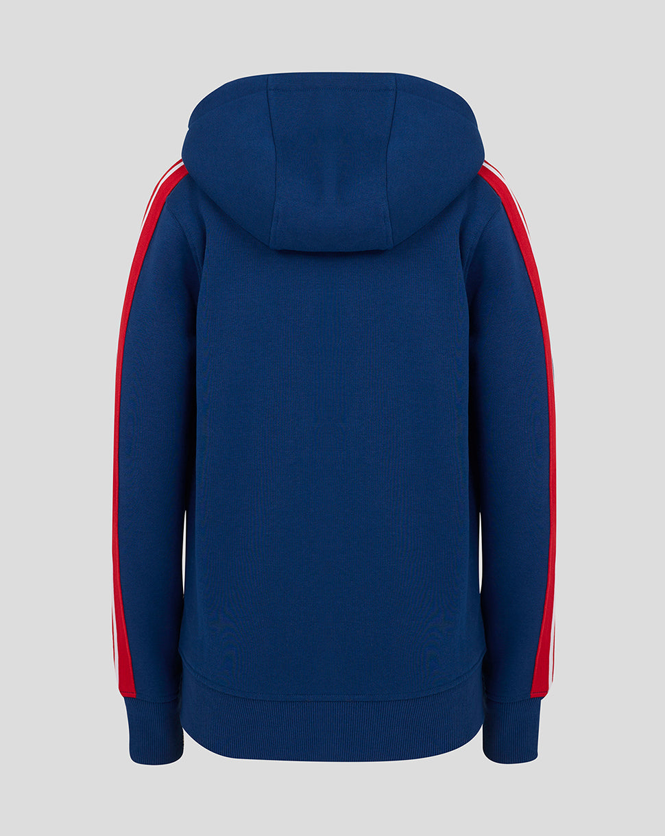 Junior 24/25 Classic Full Zip Hoodie - Navy