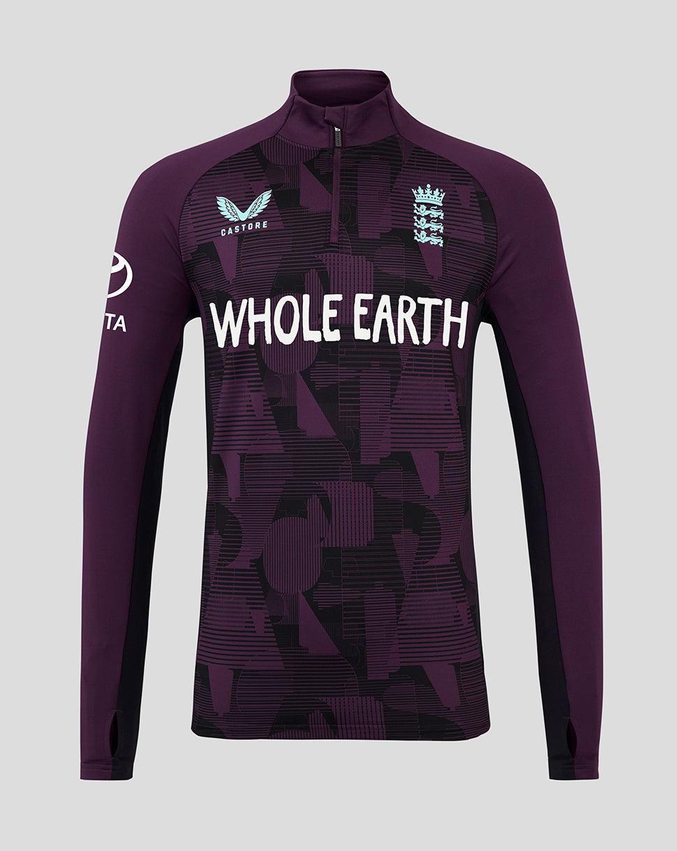 MENS 25/26 ECB PRO QUARTER ZIP TRAINING TOP