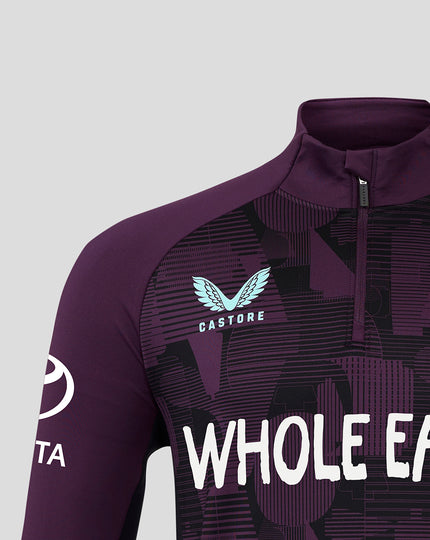 MENS 25/26 ECB PRO QUARTER ZIP TRAINING TOP