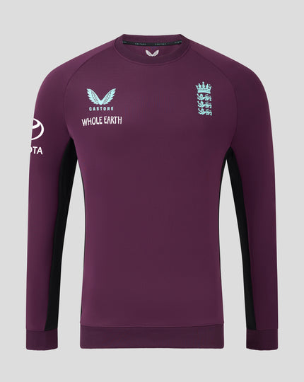 MENS 25/26 ENGLAND CRICKET PRO TRAINING SWEATSHIRT