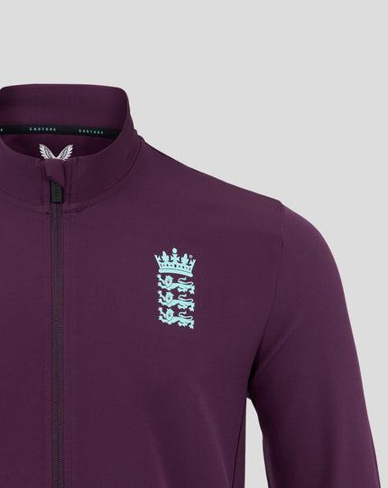 MENS 25/26 ECB ANTHEM JACKET - BLACKBERRY