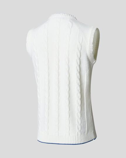 ECB TEST Knitted Sleeveless Vest