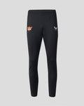 Front view of black Slim Fit Pant with Sunrisers Leeds crest on the left thigh and Castore logo on the right.