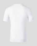 Back view of white Mens Sunrisers Leeds The Hundred Big Wings T Shirt