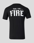 Men's Welsh Fire Fuel The Fire T-Shirt Black