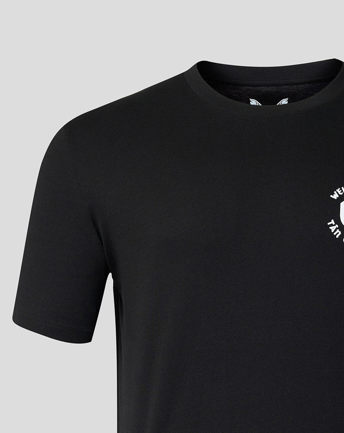 Men's Welsh Fire Fuel The Fire T-Shirt Black
