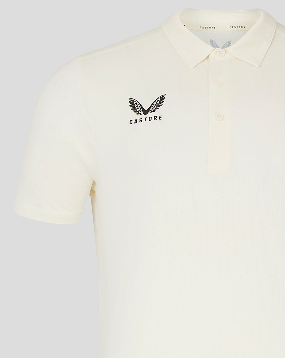 Adult Cricket Short Sleeve Tech Polo