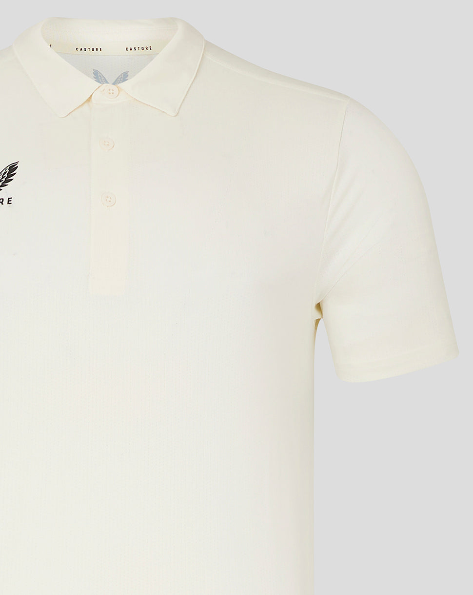 Adult Cricket Short Sleeve Tech Polo