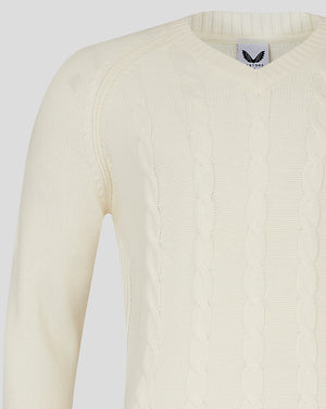 Junior Knitted Cricket Sweatshirt