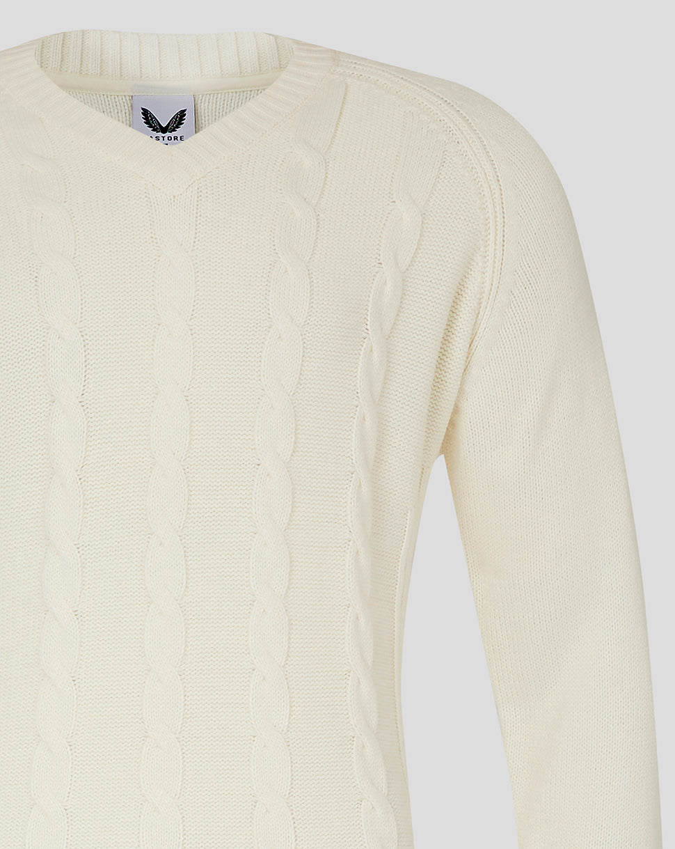 Junior Knitted Cricket Sweatshirt